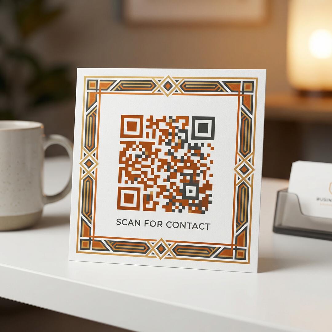 妖精动漫商务二维码